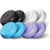 imageKontrolFreek NoSlip Thumb Grips  Universal Edition for Nintendo Switch Pro Switch 2 PlayStation 4 PlayStation 5 Xbox One ampamp Xbox Series XS Controller  8Pack  LavenderAquaWhiteBlack