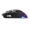 imageSteelSeries Aerox 5 Wireless  Holey RGB Gaming Mouse  Ultralightweight Water Resistant Design  9 Buttons  Bluetooth24 GHz  18K DPI TrueMove Air Optical SensorWireless