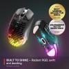 imageSteelSeries Aerox 9 Wireless  Holey RGB Gaming Mouse  Ultralightweight Water Resistant Design  18 Buttons  Bluetooth24 GHz  18K DPI TrueMove Air Optical SensorOnyx