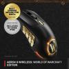 imageSteelSeries Aerox 9 Wireless World of Warcraft Edition  Free inGame Item  MMO Gaming Mouse  18 Programmable Buttons  Lightweight  Bluetooth24GHz  18K DPI TrueMove Air Sensor