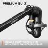 imageSteelSeries AliasAlias Pro Mic Boom Arm  For Gaming Streaming and Podcasting  360 Rotation  Desk Clamp  Folding Scissor Design  Hidden Springs  Cable Management  38quot and 58quot AdaptersBoom Arm
