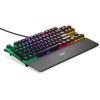 imageSteelSeries Apex 7 TKL Compact Mechanical Gaming Keyboard  OLED Smart Display  USB Passthrough and Media Controls  Linear and Quiet  RGB Backlit Red Switch