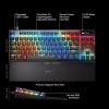 imageSteelSeries Apex Pro TKL Gen 3 White OmniPoint 30 Switches  Adjustable Actuation  Rapid Trigger  GameReady Presets  Protection Mode  Rapid TapSOCD  OLED  RGB  PBT Keycaps  USBCBlack