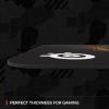 imageSteelSeries QcK Large Gaming Mousepad  Black  NonSlip Silicone Rubber Base  Peak Tracking and Stability  Optimized for Gaming Sensors  490 mm x 420 mm  FPS MOBAs RTS MMOCOD  Monkey