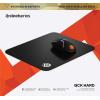 imageSteelSeries QcK Large Gaming Mousepad  Black  NonSlip Silicone Rubber Base  Peak Tracking and Stability  Optimized for Gaming Sensors  490 mm x 420 mm  FPS MOBAs RTS MMOBlack