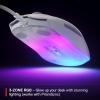 imageSteelSeries Rival 3 Gen 2 Gaming Mouse  8500 DPI TrueMove Core Optical Sensor  60 Million Click Durability  Low Latency  77g Lightweight  100 PTFE Feet  RGB  WhiteWhite