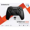 imageSteelSeries Stratus Duo Wireless Gaming Controller  Compatible with Android Windows VR and Chromebooks  DualWireless Connectivity  HighPerformance Materials  Supports Fortnite Mobile