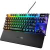 imageSteelSeries Apex 7 TKL Compact Mechanical Gaming Keyboard  OLED Smart Display  USB Passthrough and Media Controls  Linear and Quiet  RGB Backlit Red Switch