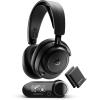 imageSteelSeries Arctis Nova Elite  HiRes Wireless Gaming Headset  96kHz24bit  Carbon Fiber Speakers  ANC  AI Noise Rejection  App  24GHz  BT  MultiSource Mix  OmniPlay PCPlayStationXboxObsidian