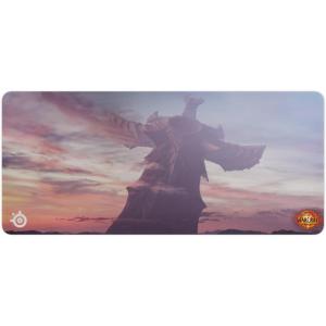 imageSteelSeries QcK Gaming Mousepad  World of Warcraft Edition  Includes InGame Item  XXL Thick Cloth  Sized to Cover Desks  Peak Tracking and Stability  Optimized For Gaming Sensors