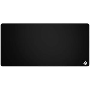 imageSteelSeries QcK Large Gaming Mousepad  Black  NonSlip Silicone Rubber Base  Peak Tracking and Stability  Optimized for Gaming Sensors  490 mm x 420 mm  FPS MOBAs RTS MMOBlack