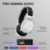 imageSteelSeries Arctis Pro Wireless Gaming Headset  High Fidelity 24 GHz Wireless  Mixable Bluetooth  NonStop Dual Battery  OLED Base Station  AI Noise Canceling Mic  PC PS5 PS4 Mobile  BlackWhite