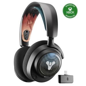 imageSteelSeries Arctis Nova 7X Wireless MultiPlatform Gaming Headset Bundle  Destiny 2 The Final Shape Edition  inGame Items  24GHz  Mixable Bluetooth  38Hr USBC Battery  Xbox PC PlayStation