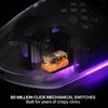 image:imageSteelSeries Aerox 3 Wireless Gen 2  SuperLight 68g Gaming Mouse 4K Polling 26K DPI Optical Sensor 200 Hour Battery IP54 Water Resistant 80m Click Durability RGB 100 PTFE Feet  ShadowMagenta Haze