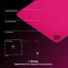 image:imageSteelSeries QcK Heavy Gaming Mousepad  Thicker NonSlip Silicone Rubber Base Peak Tracking Optimized for Gaming FPS MOBAs RTS MMO  Large Size 450 mm x 400 mm x 6 mm  Magenta
