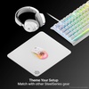 image:imageSteelSeries QcK Heavy Gaming Mousepad  Thicker NonSlip Silicone Rubber Base Peak Tracking Optimized for Gaming FPS MOBAs RTS MMO  Large Size 450 mm x 400 mm x 6 mm  White