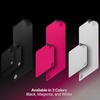image:imageSteelSeries QcK Heavy Gaming Mousepad  Thicker NonSlip Silicone Rubber Base Peak Tracking Optimized for Gaming FPS MOBAs RTS MMO  XXL Size 900 mm x 400 mm x 4 mm  Magenta