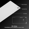 image:imageSteelSeries QcK Heavy Gaming Mousepad  Thicker NonSlip Silicone Rubber Base Peak Tracking Optimized for Gaming FPS MOBAs RTS MMO  XXL Size 900 mm x 400 mm x 4 mm  White
