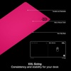 image:imageSteelSeries QcK Heavy Gaming Mousepad  Thicker NonSlip Silicone Rubber Base Peak Tracking Optimized for Gaming FPS MOBAs RTS MMO  XXL Size 900 mm x 400 mm x 4 mm  Magenta